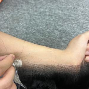 Meilleure vente extensions de cheveux humains vietnamiens bruts pour les femmes noires perruque de trame de peau de vague naturelle un donneur Texture droite naturelle - Product Image 2