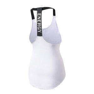 OEM venta al por mayor Activewear Fabricantes Custom Women's Sports Vest Muscle Bodybuilding Tank Top Loose Fit Stringer Training Tank - Product Image 6