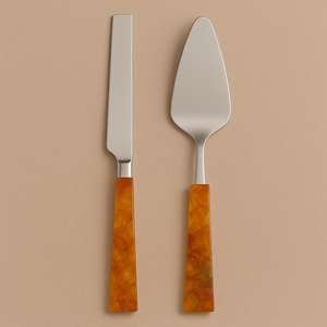 Ensemble de serveur de gâteau classique avec poignée en résine outil de plateau à dessert décoratif pour buffet de mariage et événements spéciaux - Product Image 6