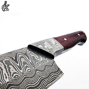 Ensemble de couteaux de chef de cuisine à lames fixes en acier damas Design professionnel avec manche creux Meilleur couteau en acier inoxydable - Product Image 3