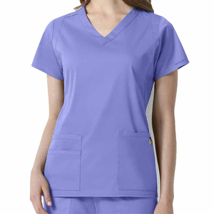 Top hôpital médecin gommage costumes pour l'été vêtements pour femmes hôpital gommages soins infirmiers uniformes chirurgicaux ensembles pour femmes - Product Image 6