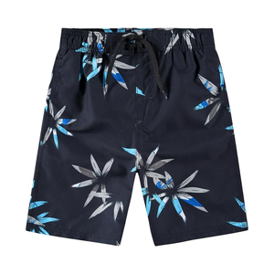 Short de plage à ceinture élastique de Style High Street séchage rapide confort maille Anti-rides Logo personnalisé fleur Sublimation impression - Product Image 1