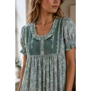 Camisón de Lujo de Bambú TENCEL, Ecológico, el Más Cómodo, con Puntos de Venta de Destaque, Suministro ODM # # # #   Spandex - Product Image 2