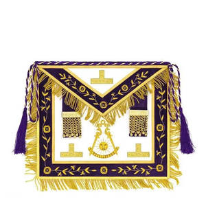 Tablier maçonnique personnalisé avec logo, approvisionnement en gros, tablier maçonnique artisanal, design maître maçon, tablier maçonnique - Product Image 1