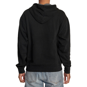 Venta al por mayor 100% algodón pulóver sudaderas con capucha para hombres Invierno Polar logotipo personalizado patrón sólido impresión con capucha térmica-Servicio OEM - Product Image 4