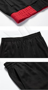 Streetwear vintage personnalisé pour hommes, sweat à capuche avec patch vieilli et jogging délavé à l'acide, ensemble de survêtements, pantalon de survêtement d'hiver à fermeture éclair complète - Product Image 3