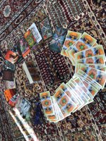 Servicio de Impresión de Mazos de Cartas de Tarot Personalizados, Cartas de Oráculo a Todo Color, Mazo de Adivinación OEM ODM