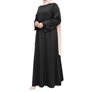 เดรสคาร์ดิแกนสำหรับผู้หญิงมุสลิมแบบดั้งเดิมเสื้อผ้าอิสลามขนาดใหญ่พิเศษระบายอากาศได้ดีปรับแต่ง2024 - Product Image 4