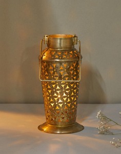 Available High Quality Round Available Glass Candle Jar for Home & Hotel Decoration New Design Best Price Metal Candle <b>Lantern</b> - Product Image 4