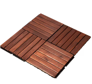 Baldosas de Madera para Exteriores Antideslizantes con Acabado Cepillado - Product Image 2