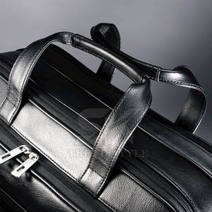 Sac pour ordinateur portable en cuir véritable 100% de qualité supérieure, prix bas, vente en gros 2026, sac pour ordinateur portable en cuir pour unisexe - Product Image 6