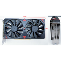 Nouvelle carte graphique de jeu pour ordinateur de bureau 4 Go GDDR6 64 bits PCIe 4.0 DisplayPort avec ventilateur pour GPU Radeon RX 6500 XT