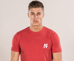 Camiseta de Manga Corta para Hombre, 100% Algodón, Peso Pesado 230gsm, Diseño con Logotipo Personalizado, Color Sólido, Dobladillo Curvo - Product Image 3