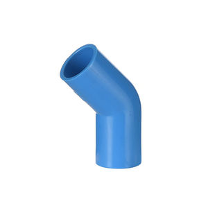 Raccord coudé en T HOME KER PVC-U 45 mm, raccord femelle basse, moulé par injection, surface lisse, garantie 3 ans, direct usine - Product Image 1