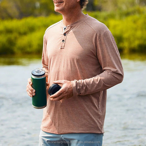 Camiseta de protección solar para hombre con logotipo personalizado para hombre, sudadera de manga larga para fitness, senderismo, ciclismo, camiseta de pesca - Product Image 3