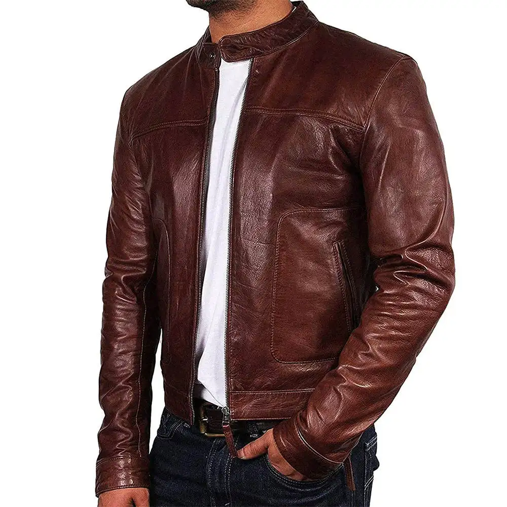 Breathable Leather Jackets and Coats for All Leather Autumn Winter Jacket Male Fashionable Jacket