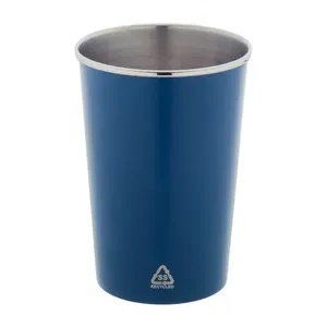 Bicchiere in Acciaio Riciclato, Gadget Ecologico in Acciaio Inossidabile - Product Image 1
