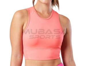 Débardeur Interval Crop Débardeurs d'entraînement de gymnastique personnalisés de haute qualité Conception surdimensionnée pour les femmes Débardeurs grande taille pour femmes - Product Image 4