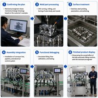 Machine de remplissage automatique servo-motorisée, fabricant de Shanghai, solution de remplissage, bouchage, étiquetage et emballage pour liquides et pâtes