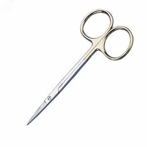 Lame courbe Instrument médical léger pansement chirurgical professionnel en acier inoxydable Ciseaux à iris Ciseaux à iris droits - Product Image 5