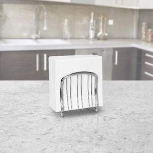 Soporte de servilleta de metal de calidad superior, soporte de pañuelos de diseño antiguo para soporte de pañuelos decorativo de mesa al mejor precio - Product Image 5