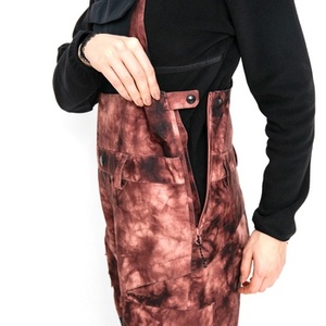 Wholesale High Quality Insulated Waterproof Windproof -Tex <b>Ski</b> Bib Pants Unisex Winter Outdoor Camo Panel Design Snow Wear - Product Image 5