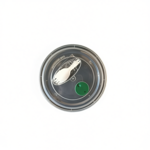 Contenitore per Alimenti in PP da 16oz con Base Rotonda, Coperchio Ventilato e Forchetta-Cucchiaio per Uso Domestico e All'aperto - Product Image 2