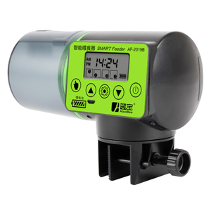 Distributeur automatique de nourriture pour aquarium, distributeur automatique de nourriture pour poissons, AF-2019C, minuterie réglable, rechargeable, grande capacité de 200 ml, pour les vacances, réservoir - Product Image 1