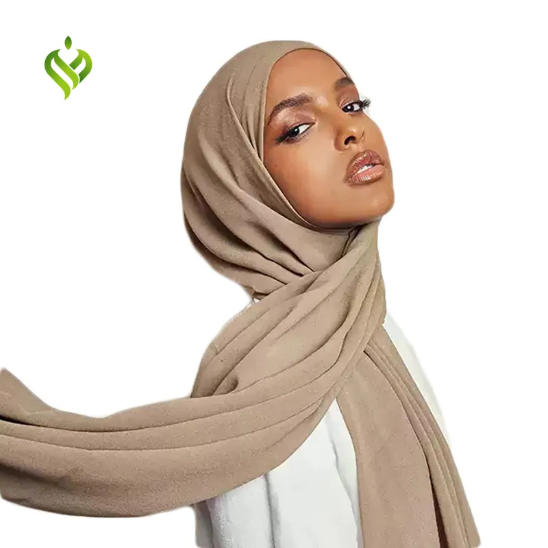 2023 Châles en mousseline de soie crêpe de diamant de haute qualité Hijab en mousseline de soie Opaque Soft Premium