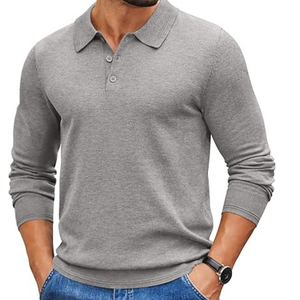 Pull-over tricoté en coton pour hommes OEM logo personnalisé Pull-over tricots en vrac vente en gros approvisionnement de l'usine par le fabricant - Product Image 4