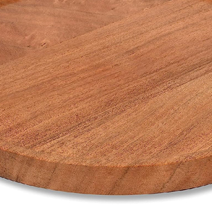 Meilleure vente moderne et design vintage plateau de service en bois massif assiette ensemble de service pour petit déjeuner prix de gros usage domestique impression unique - Product Image 2