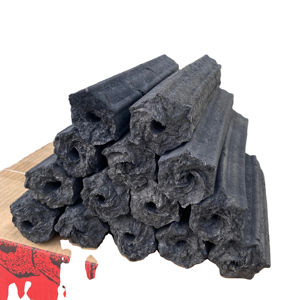 Charbon de bois en briquettes de sciure de bois dur fabriqué à la machine, à combustion longue durée et à haute teneur calorifique, pour barbecue - Product Image 6