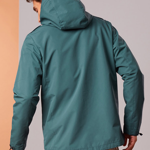 Veste coupe-vent personnalisée de haute qualité Veste d'extérieur de randonnée pour hommes Veste d'extérieur imperméable et confortable - Product Image 6