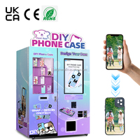 Máquina Expendedora Automática Personalizada para Impresión de Carcasas de Teléfono, Diseño NUEVO, OEM, ODM, Alta Rentabilidad, para Centros Comerciales