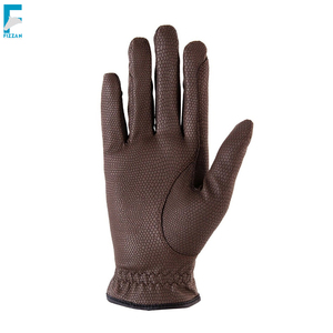Fizzan International personnalisé unisexe professionnel équestre gants d'équitation en cuir synthétique poignées hiver Anti-Split - Product Image 5