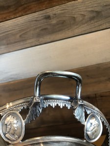 Soporte para pasteles y postres de acero inoxidable pulido con espejo de diseño moderno clásico Soporte para aperitivos de metal de gran tamaño de la mejor calidad - Product Image 4