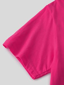 Camiseta Rosa para Hombre Ocean Is Calling, 100% Algodón, Tejido de Punto, Manga Corta de Verano, Transpirable, Anti-UV, Estilo Urbano Informal y Moderno - Product Image 4
