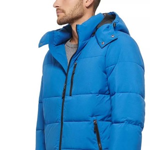 Veste matelassée pour hommes fabriquée sur mesure et très demandée, légère avec logo personnalisé, nouvelle arrivée pour la saison d'hiver - Product Image 3