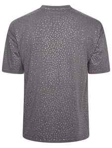 Nuevo diseño de diamantes de imitación camisetas para hombres Streetwear moda personalizada impresa camisetas al por mayor diseño personalizado - Product Image 5