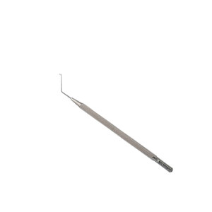 Manipulador Manual de Núcleos de Hongo, Punta Semi Esférica Angulada, Instrumento Quirúrgico, 12.5 cm de Longitud Total, Herramienta Oftálmica para Cirugía Ocular - Product Image 6