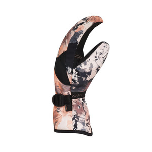 Gants de ski respirants de haute qualité anti-rides, design personnalisé, imperméables, coupe-vent, en cuir, doigts entiers, durables - Product Image 4