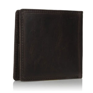 Portefeuille en cuir PU véritable pour homme, nouveau design tendance, léger, design court, fermeture ouverte, qualité supérieure, porte-cartes personnalisable - Product Image 6