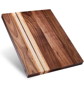 Planche à découper en bois naturel frais sans poignée pour la table de cuisine, fruits, légumes et fromages - Product Image 4
