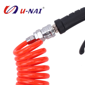 ปืนลมสแตนเลส U-NAI 8 มม. หัวต่อแบบปรับได้สูง 1/4 นิ้ว สำหรับกำจัดฝุ่นในงานอุตสาหกรรม - Product Image 6