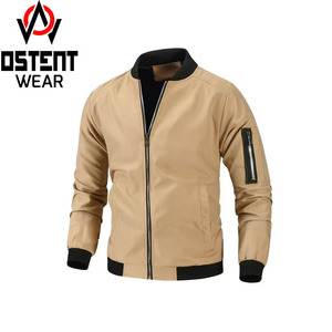 Blouson Bomber Personnalisé Homme/Femme en Toile, Col Montant, Vente en Gros, Logo Personnalisé, Style Urbain, Hiver - Product Image 5
