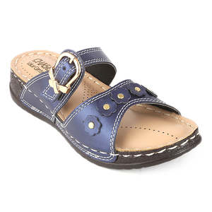 Pantoufle Softy pour femme (S-32) - Bleu - Product Image 1
