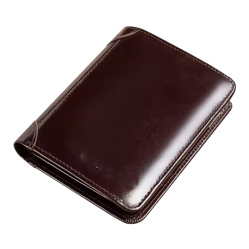 billfold leather violet for men