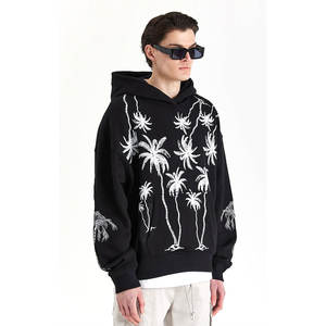 2025 hommes décontracté coton pull à capuche sweats hiver cordon sweats avec impression numérique personnalisée - Product Image 1