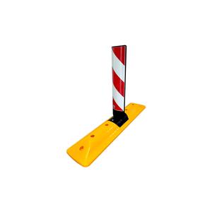 Separador de Carreteras de Plástico Flexible Resistente a Impactos, Señal de Advertencia de Estacionamiento, Divisor de Carriles UB R 12266, Unidireccional - Product Image 2