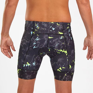 Pantalones cortos de compresión para hombre con estampado personalizado, pantalones cortos ajustados para correr, precio al por mayor - Product Image 4